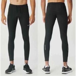 Nike Dri-FIT Challenger Mens Running Tights Black Training  (CZ8830-010) Sz L